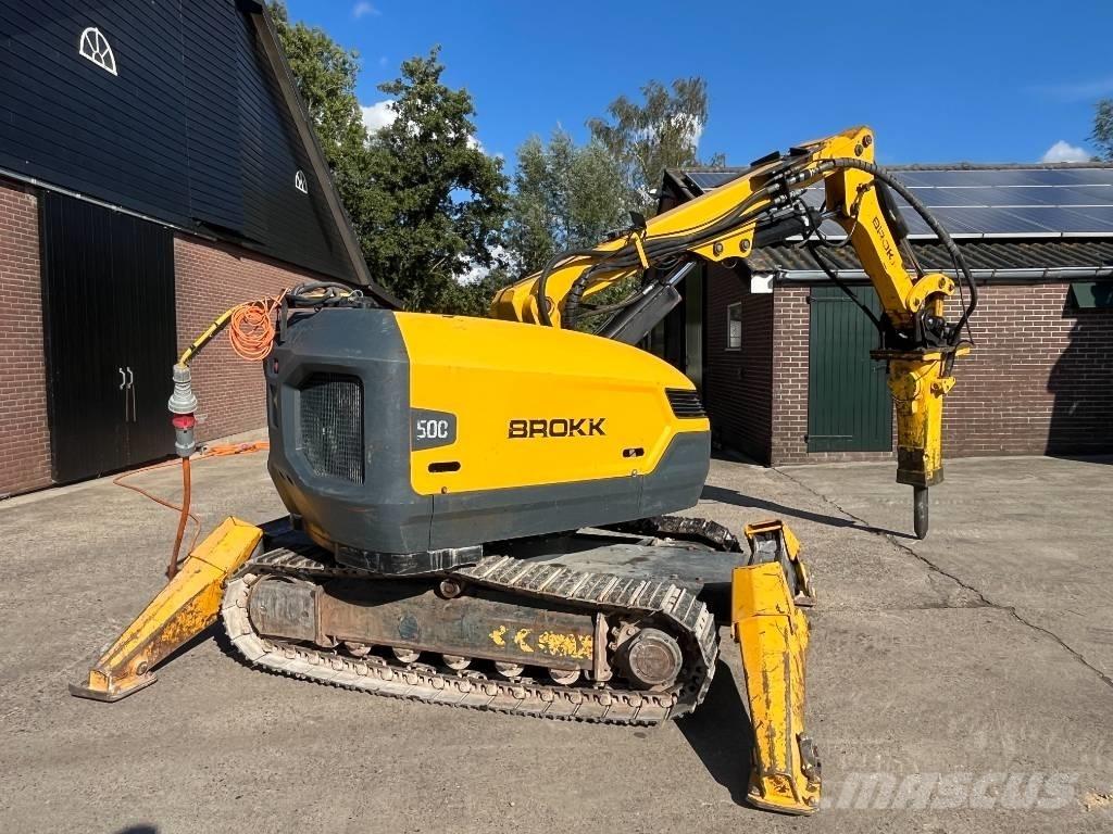 Brokk 500 Escavadoras especiais