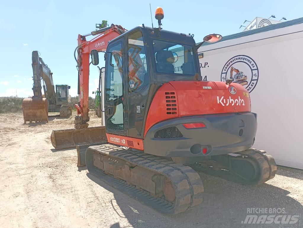 Kubota KX080-4a Escavadoras florestais