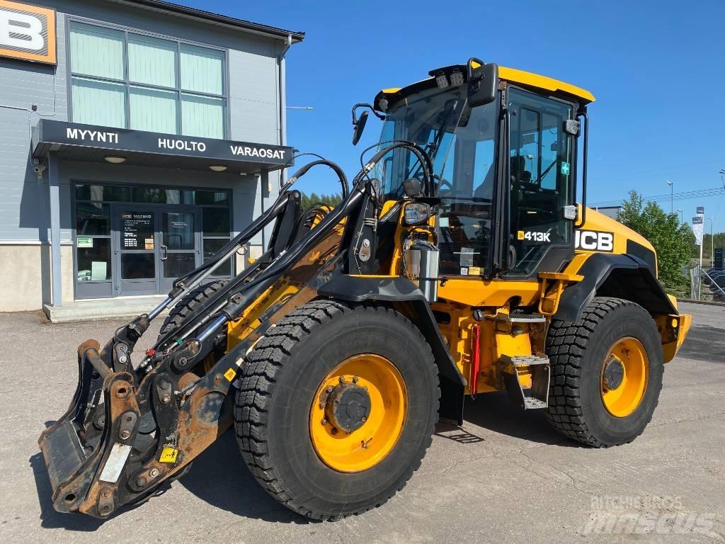 JCB 413 K T4F Pás carregadoras de rodas