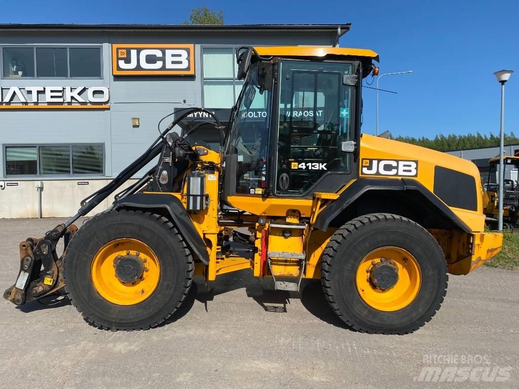 JCB 413 K T4F Pás carregadoras de rodas