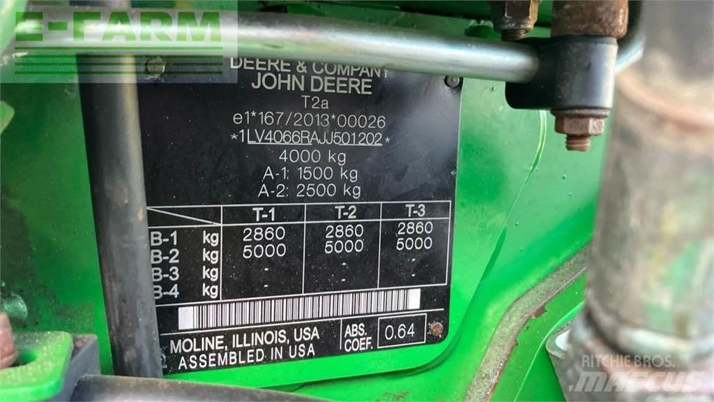 John Deere 4066R Tratores Agrícolas usados