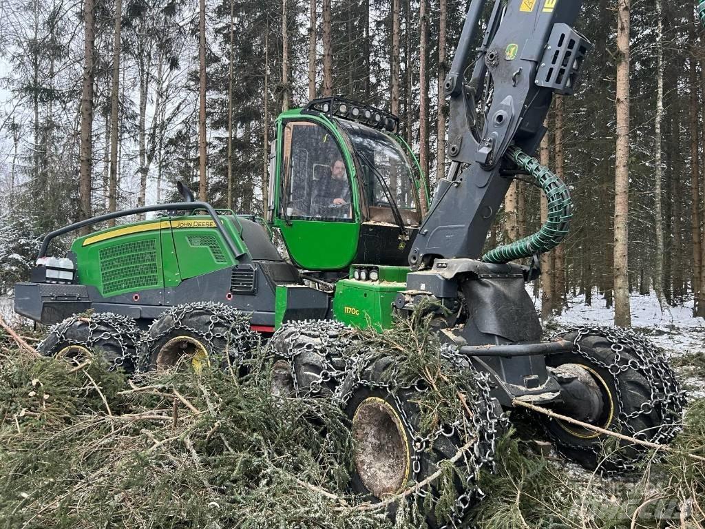 John Deere 1170G Processadores florestais