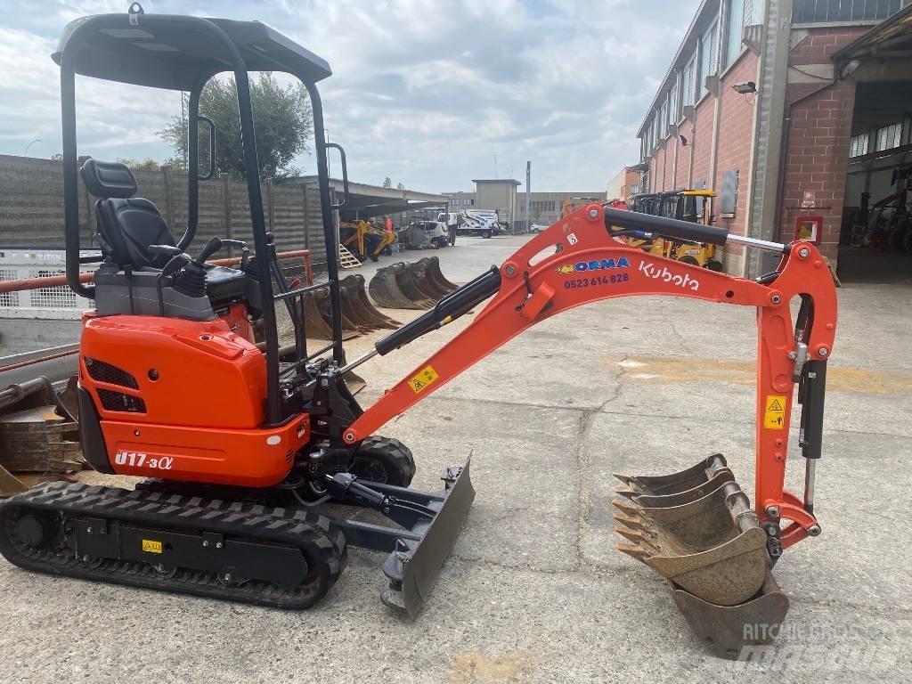 Kubota U 17-3 Mini Escavadoras <7t