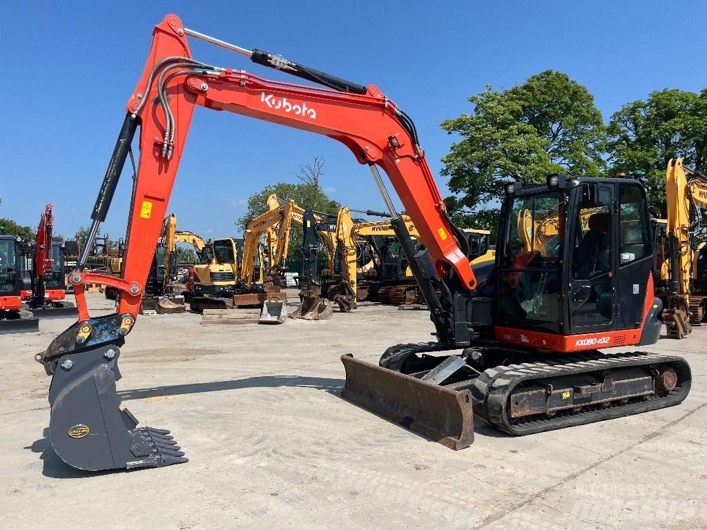 Kubota KX 080-4 Escavadoras Midi 7t - 12t