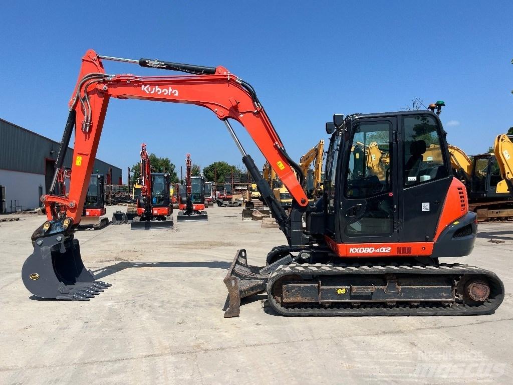 Kubota KX 080-4 Escavadoras Midi 7t - 12t