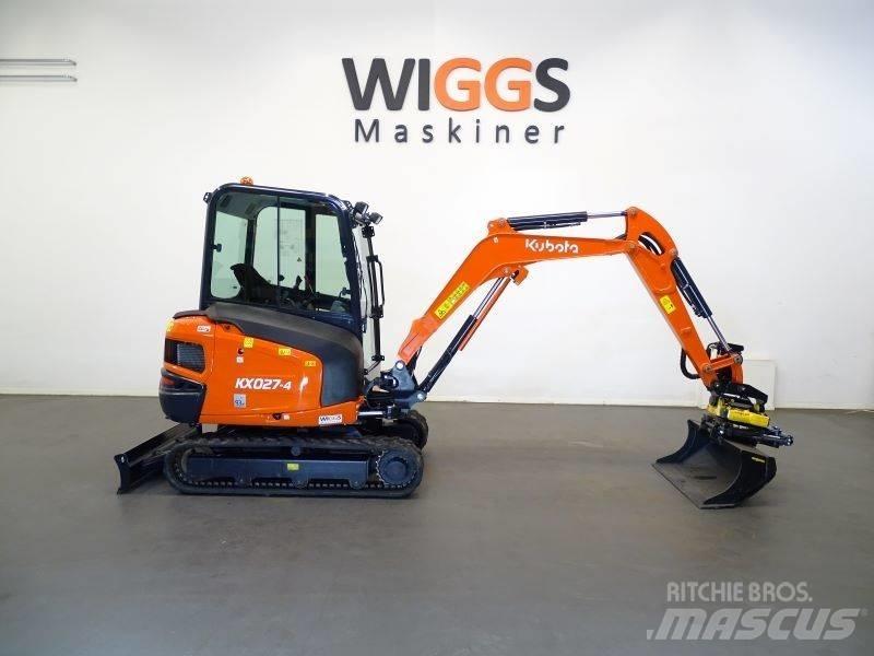 Kubota KX 027-4 Mini Escavadoras <7t