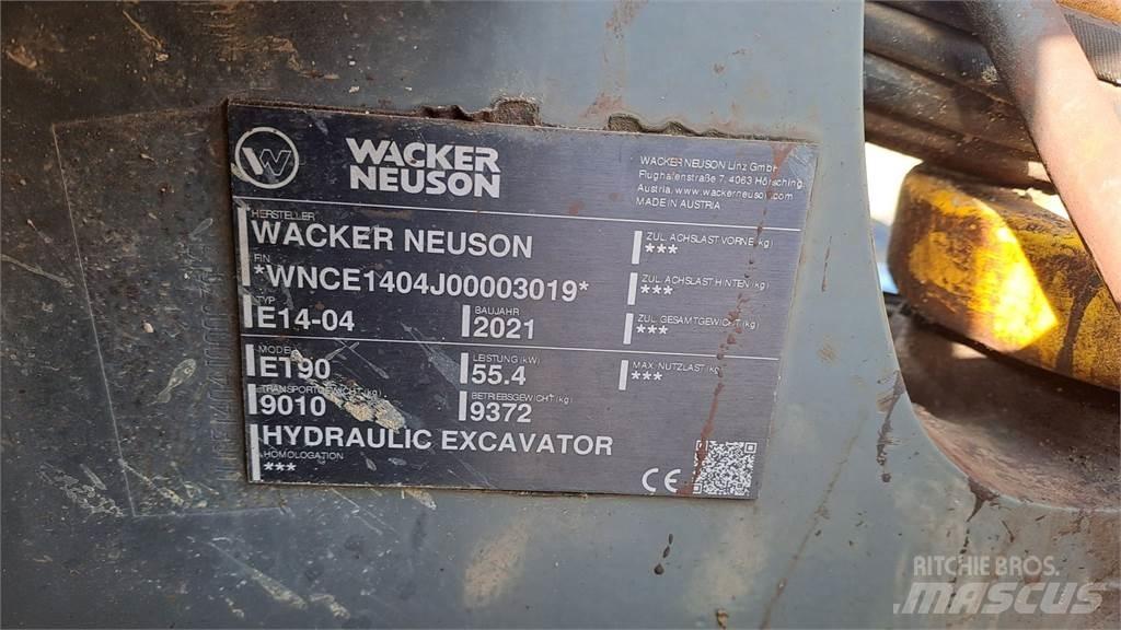 Wacker Neuson ET90 Escavadoras de rastos