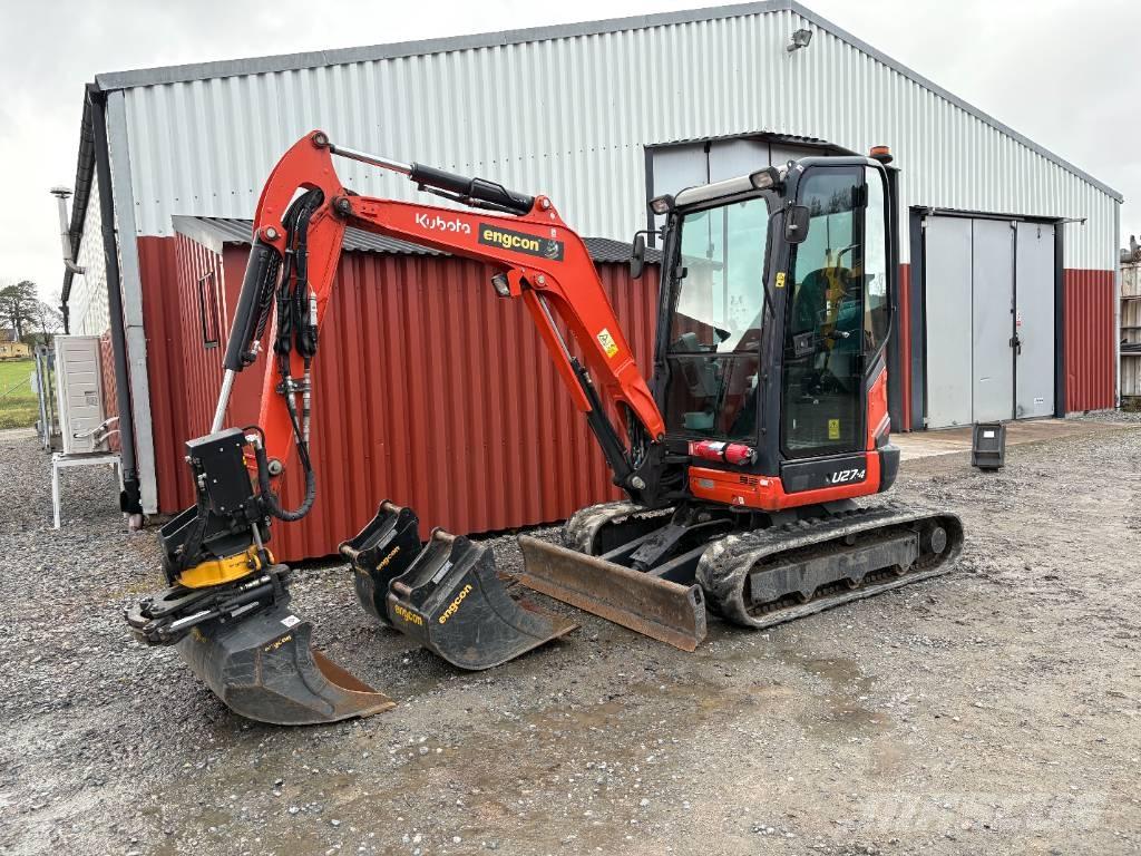 Kubota U27-4 Mini Escavadoras <7t