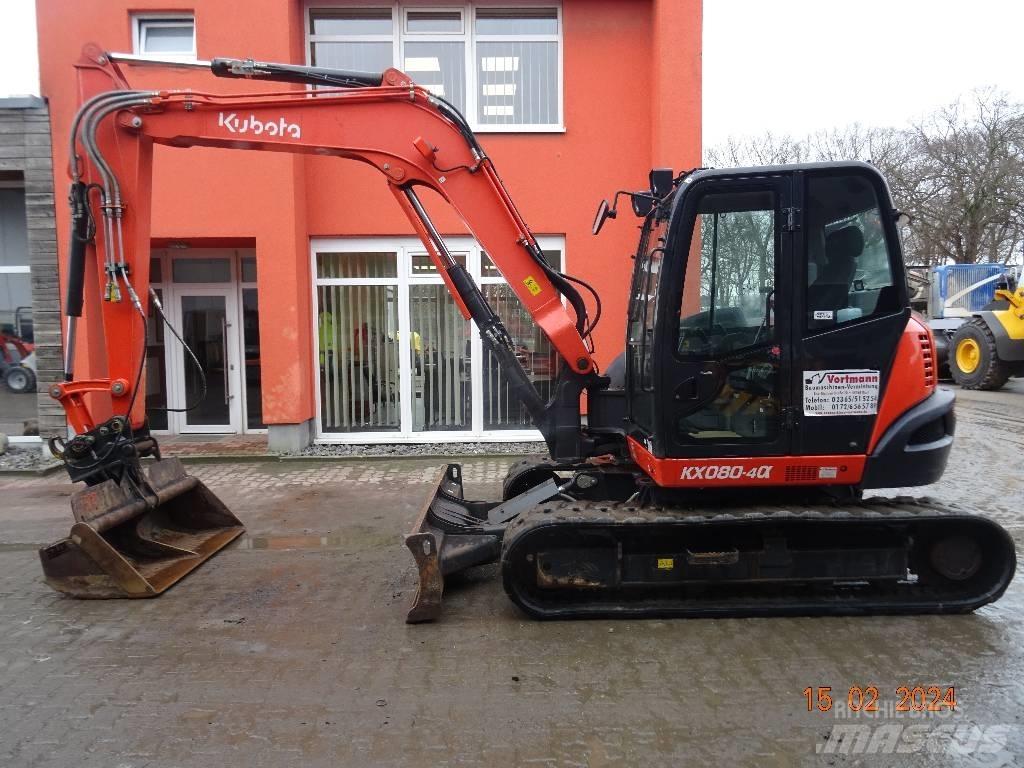 Kubota KX 080-4 Escavadoras Midi 7t - 12t