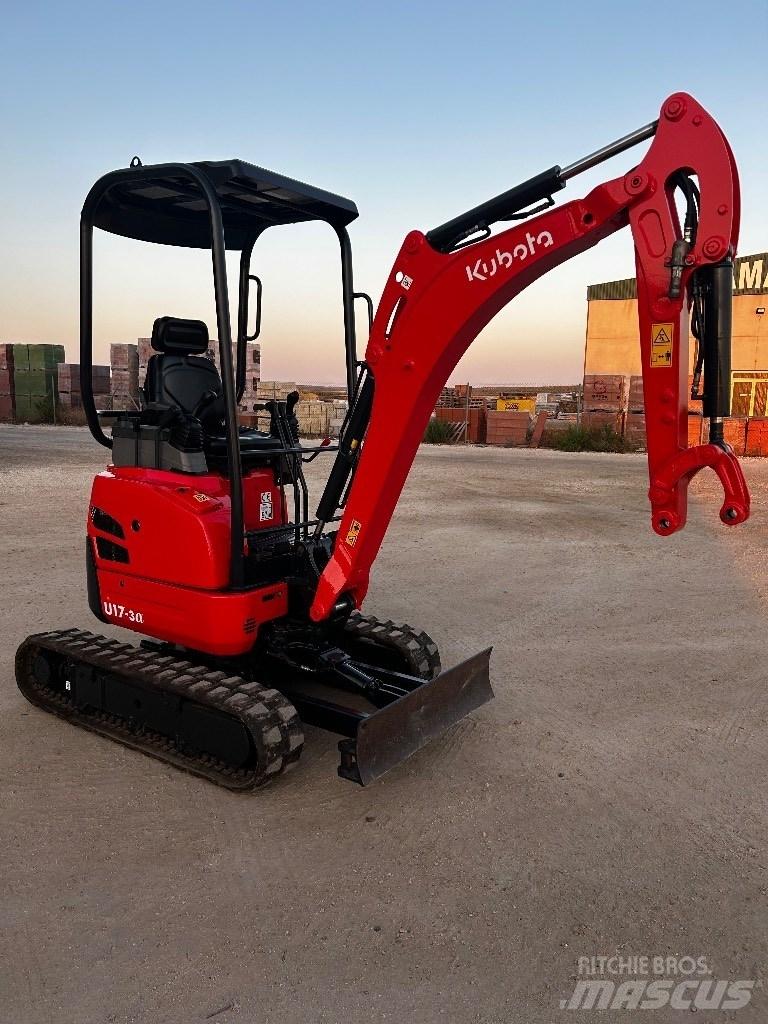 Kubota U 17-3 Mini Escavadoras <7t