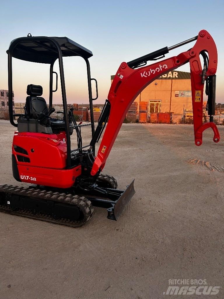 Kubota U 17-3 Mini Escavadoras <7t