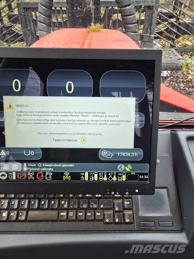 Komatsu 875 Forwarders florestais