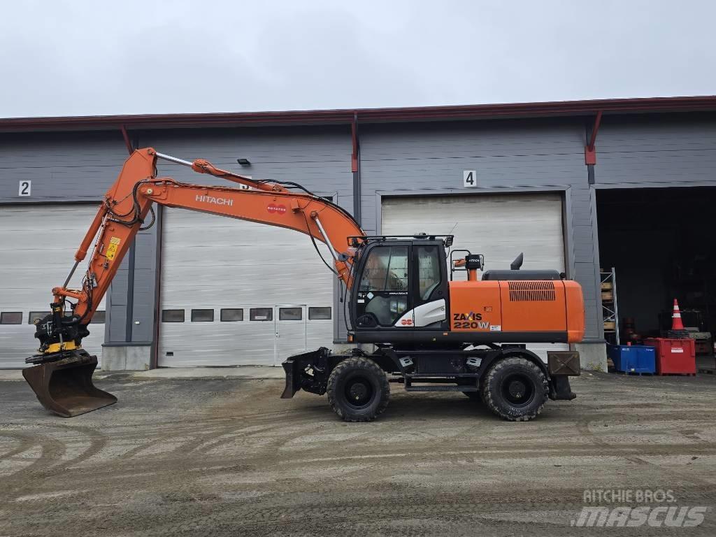 Hitachi ZX 220W-5 Escavadoras de rodas