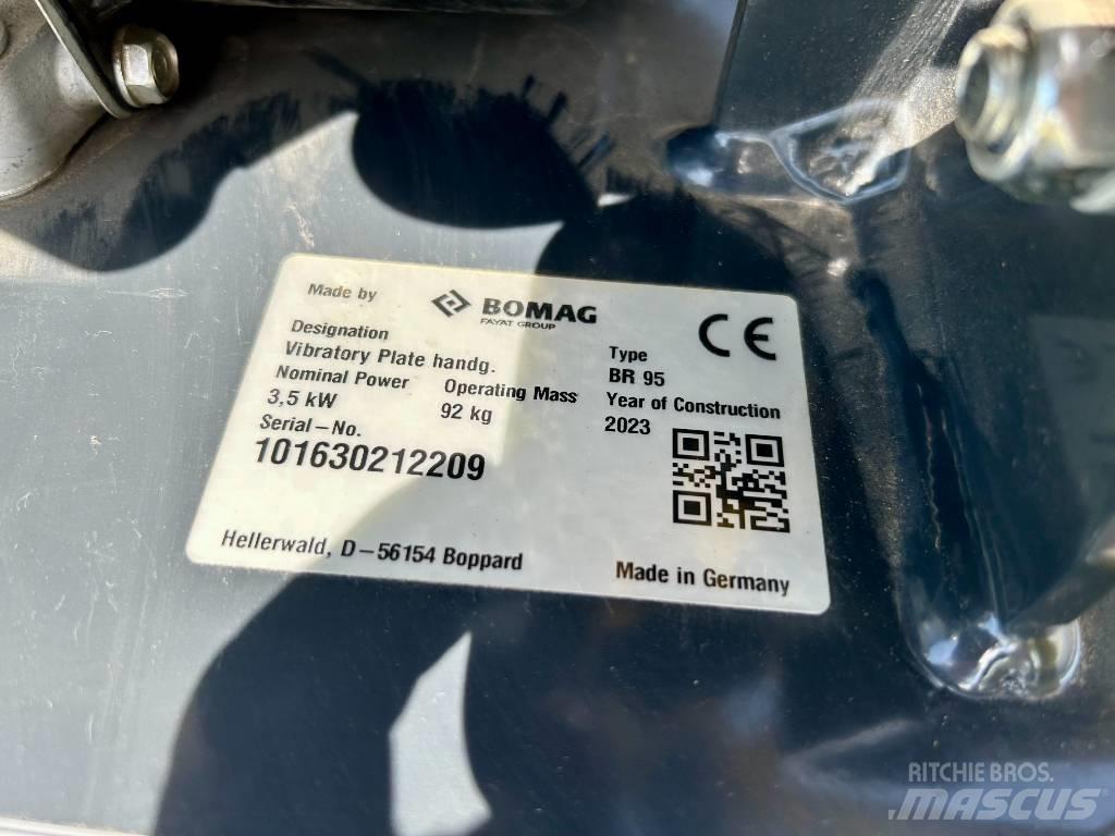 Bomag BR 95 Placas compactadoras