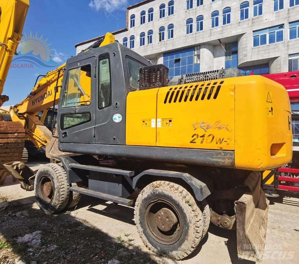 Hyundai R210W-7 Escavadoras de rodas