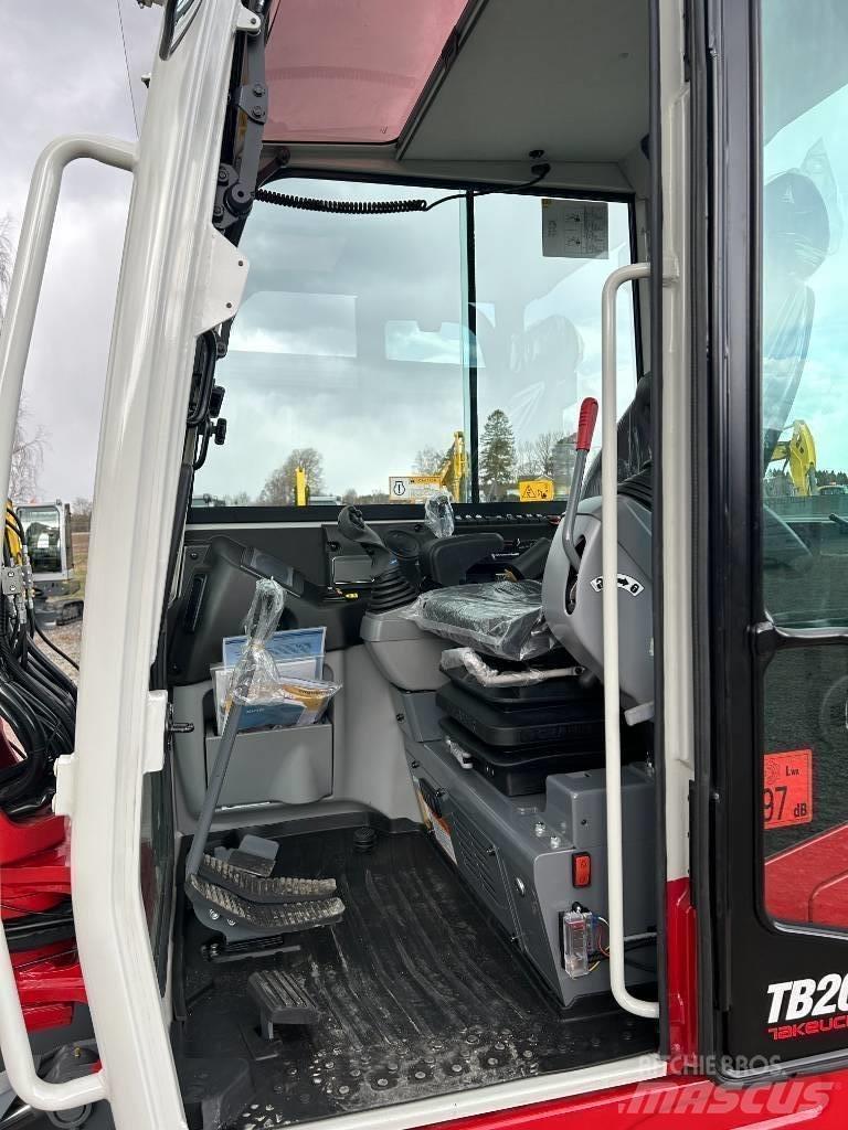 Takeuchi TB260 Mini Escavadoras <7t