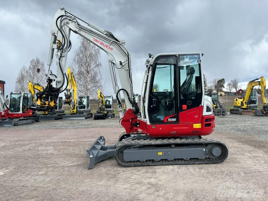 Takeuchi TB260 Mini Escavadoras <7t