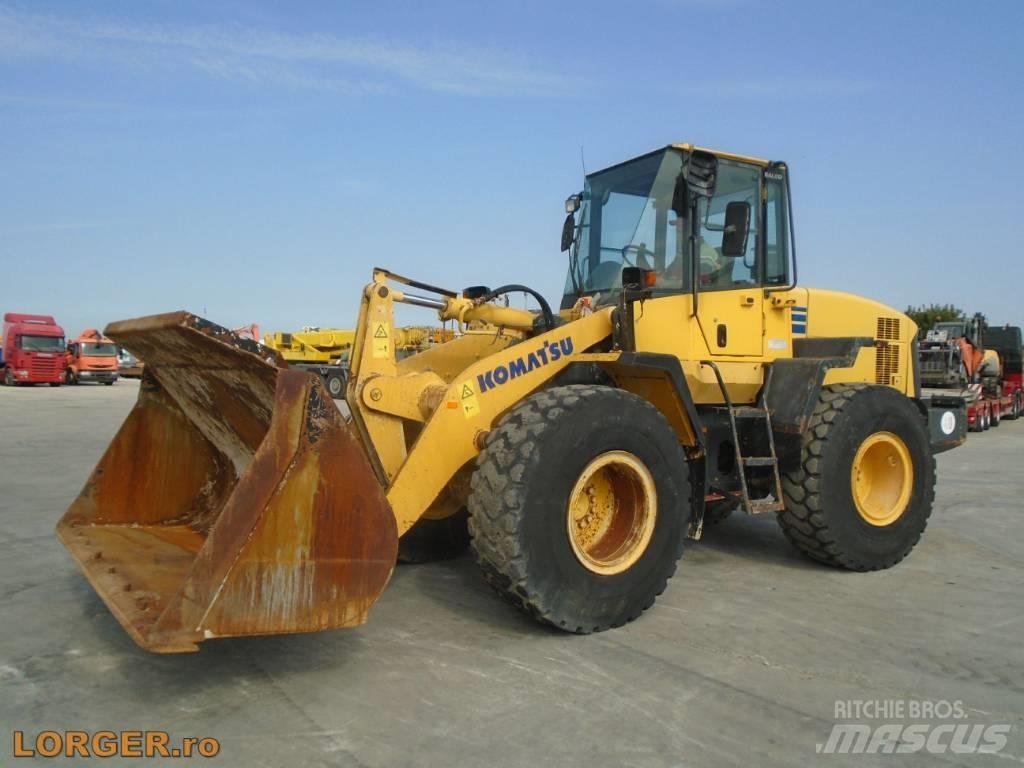 Komatsu WA200-5 Pás carregadoras de rodas