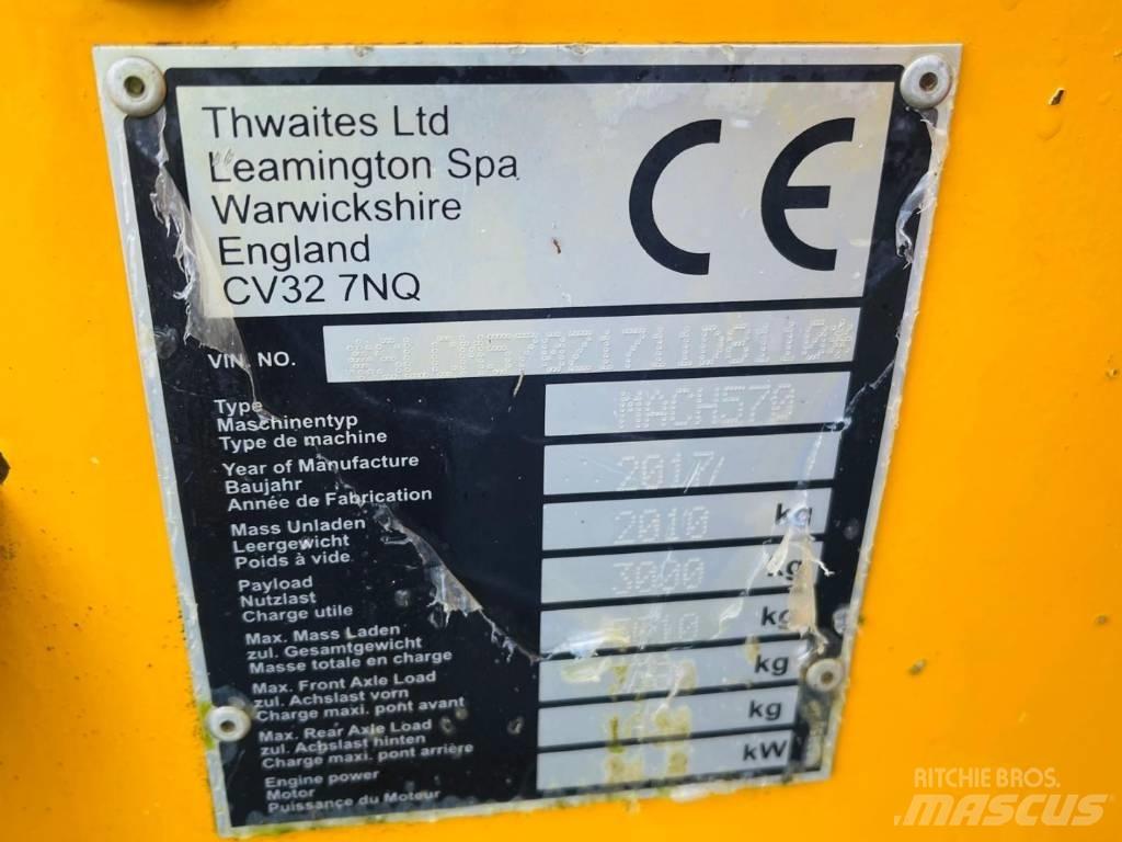 Thwaites 3T Dumpers de obras