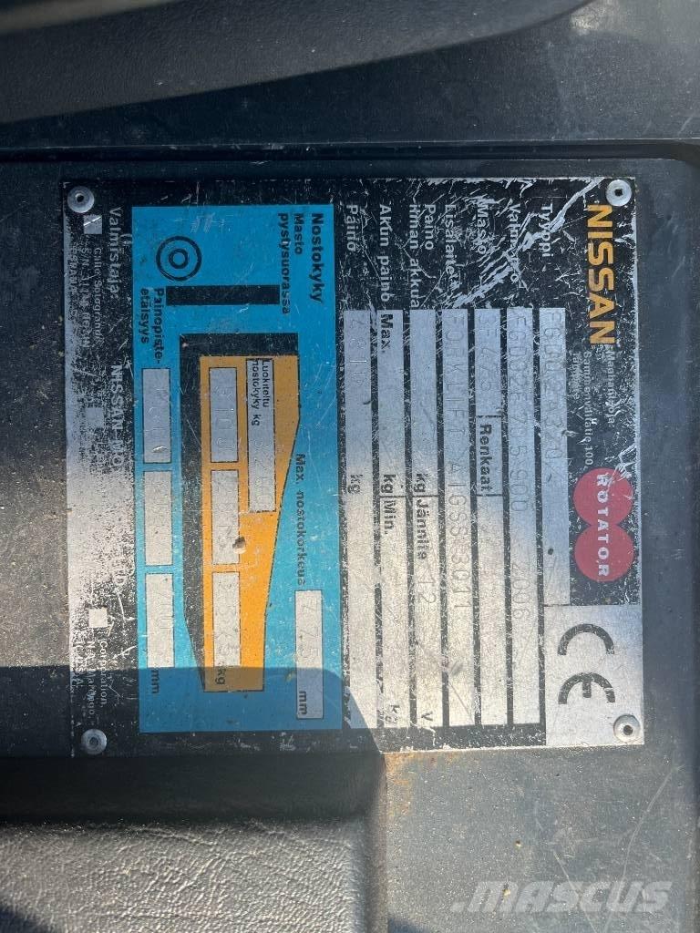 Nissan FGD02A320 Empilhadores Diesel