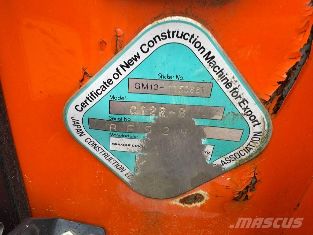 Yanmar C12R-B Dumpers de lagartas