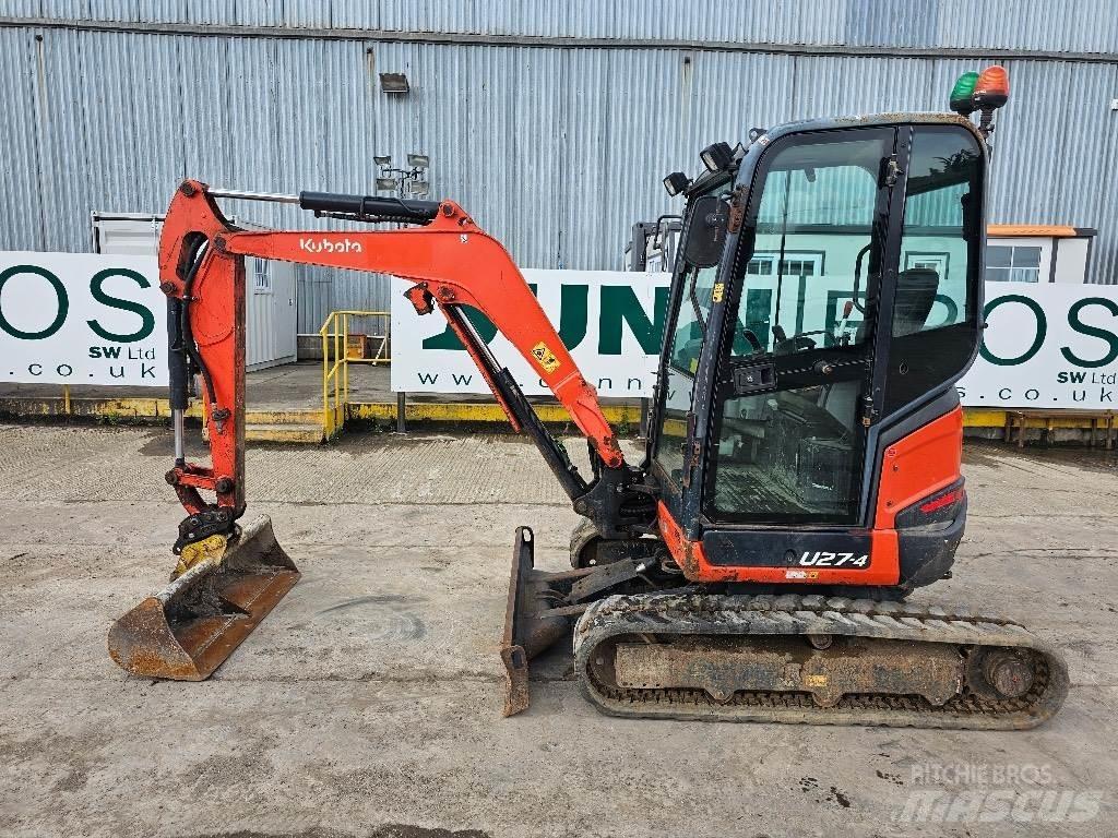 Kubota U 27-4 Mini Escavadoras <7t