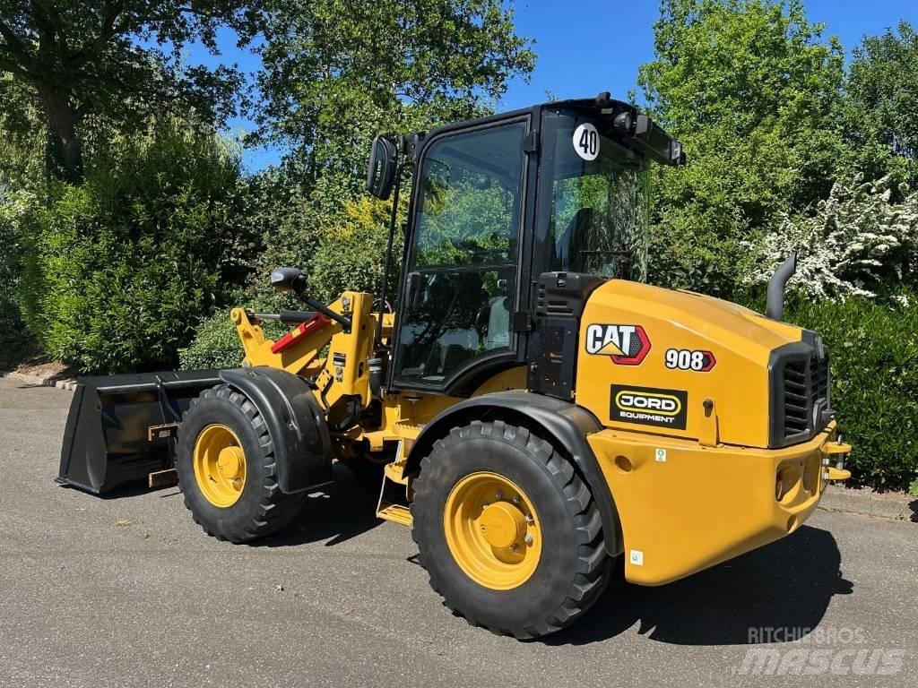 CAT 908 Pás carregadoras de rodas