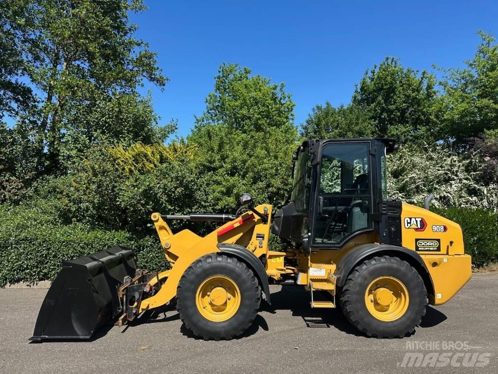 CAT 908 Pás carregadoras de rodas