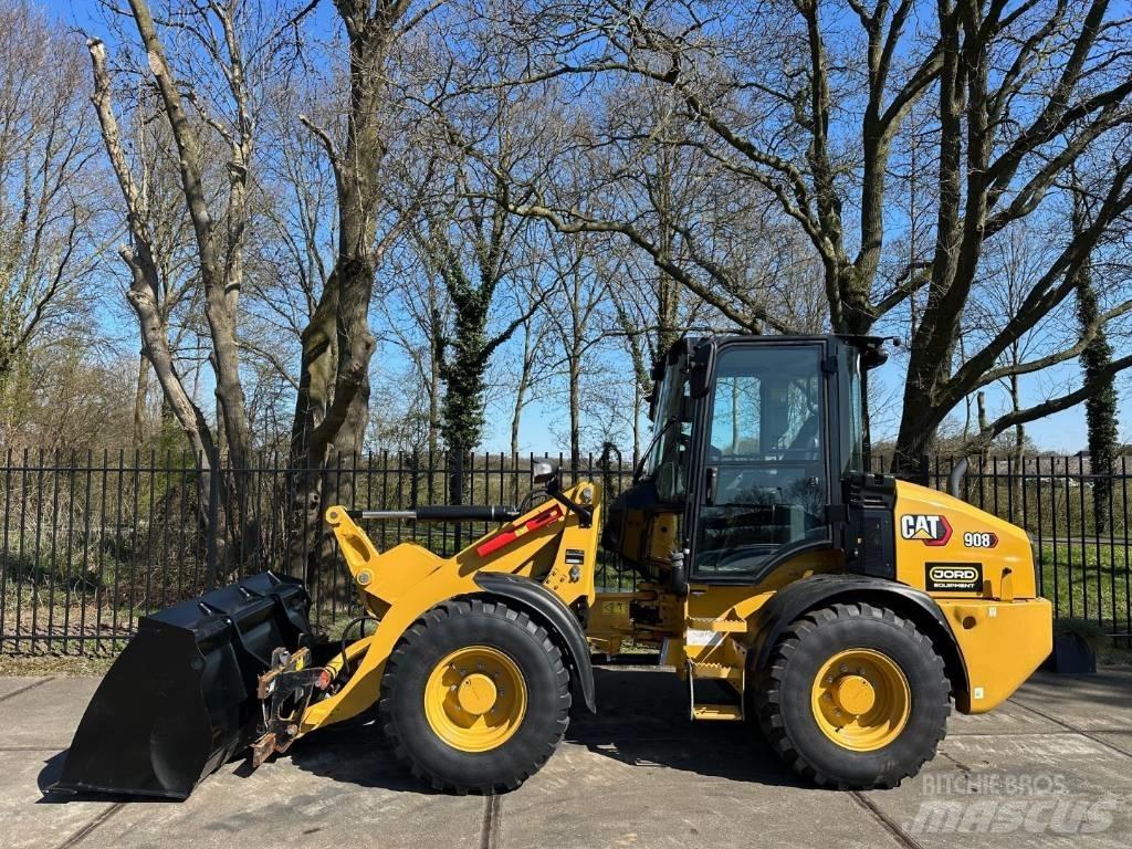 CAT 908 Pás carregadoras de rodas