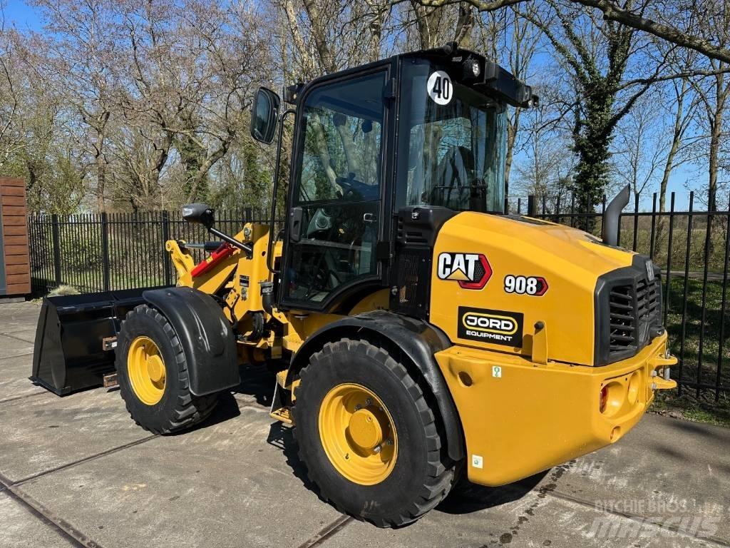 CAT 908 Pás carregadoras de rodas
