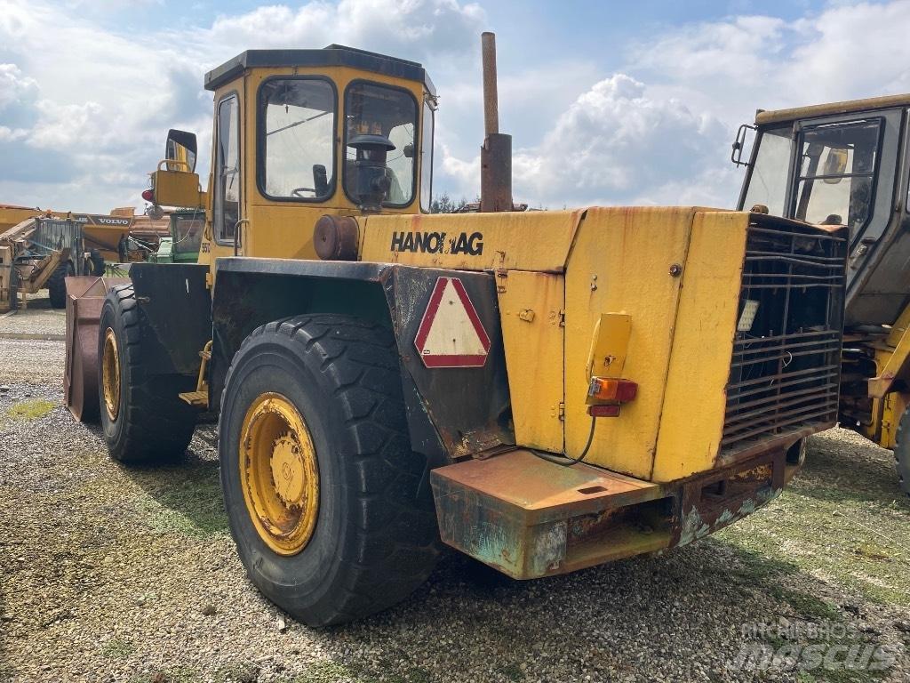 Hanomag 55D Pás carregadoras de rodas