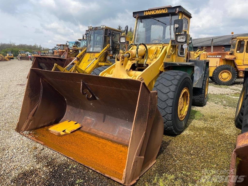 Hanomag 55D Pás carregadoras de rodas