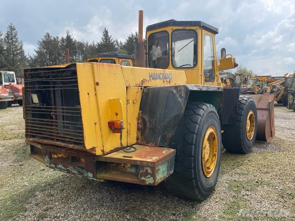 Hanomag 55D Pás carregadoras de rodas