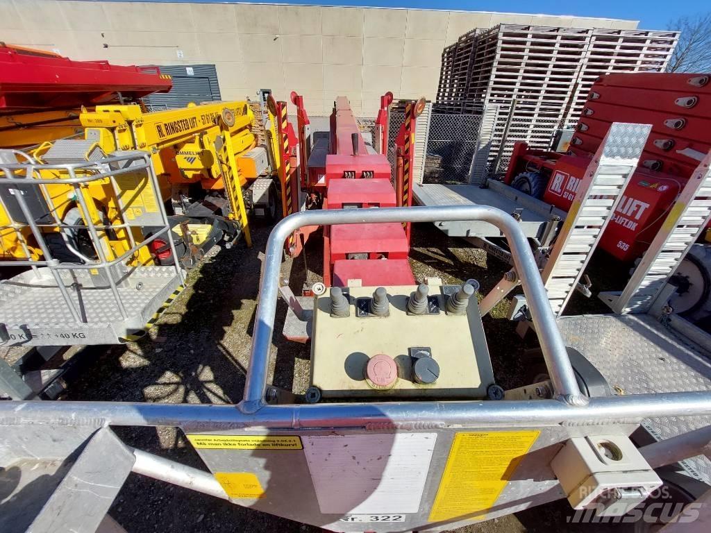 Ommelift 2500EBZ Plataformas aéreas montadas em atrelados