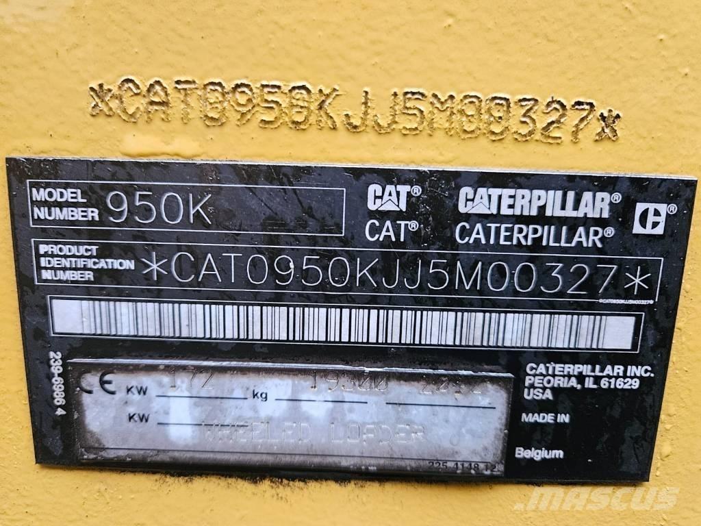 CAT 950 K Pás carregadoras de rodas