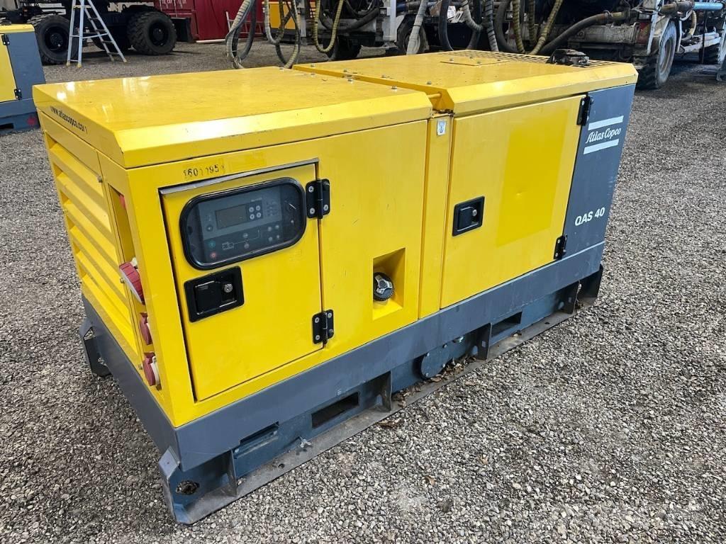 Atlas Copco QAS 40 Geradores Diesel