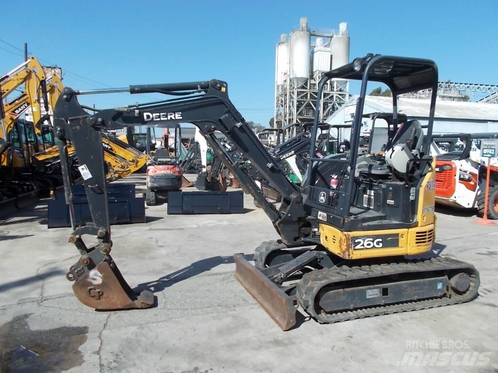 John Deere 26G Mini Escavadoras <7t