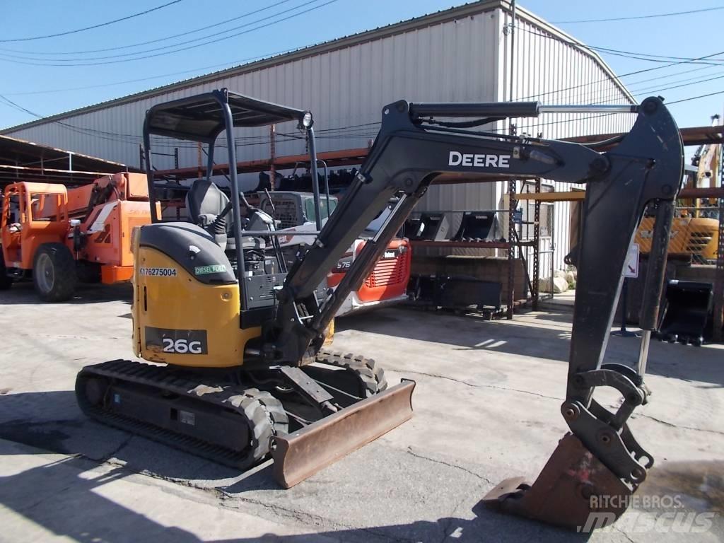John Deere 26G Mini Escavadoras <7t