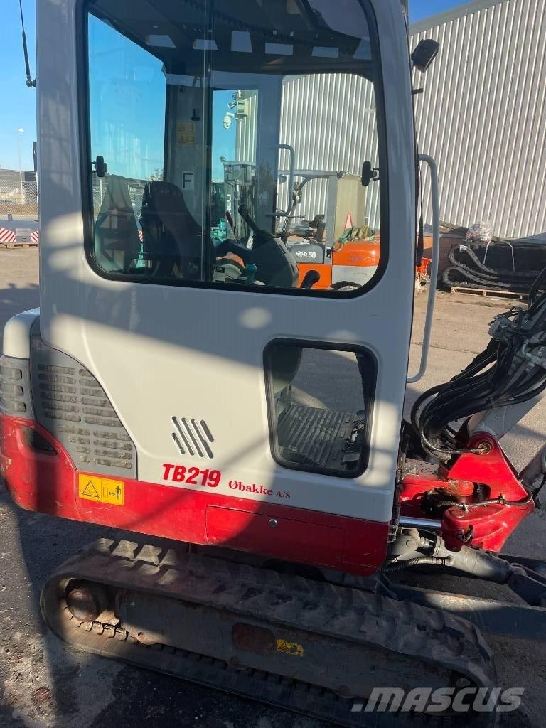 Takeuchi TB 219 Mini Escavadoras <7t
