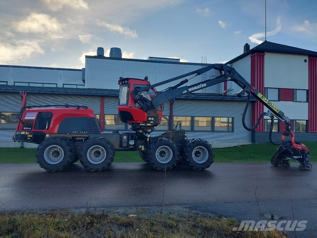 Komatsu 931 XC Processadores florestais