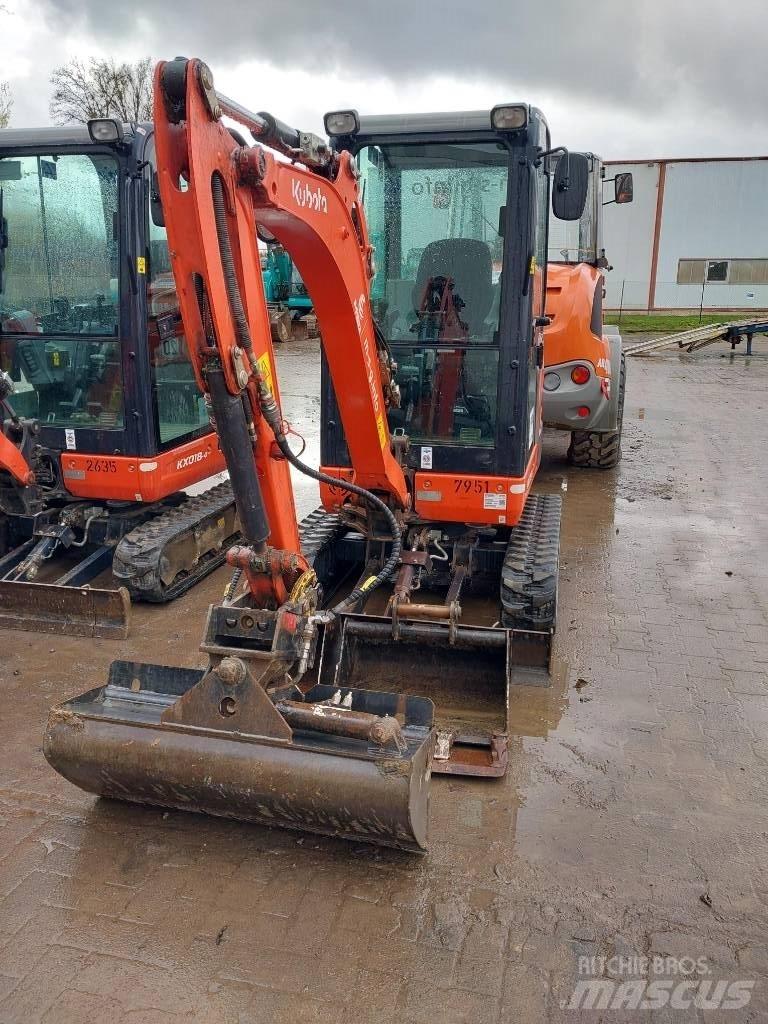 Kubota KX 019-4 Mini Escavadoras <7t