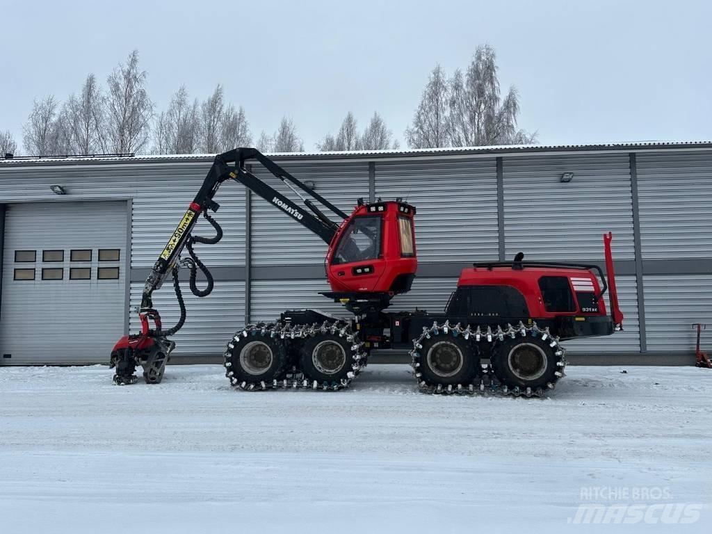 Komatsu 931 XC Processadores florestais