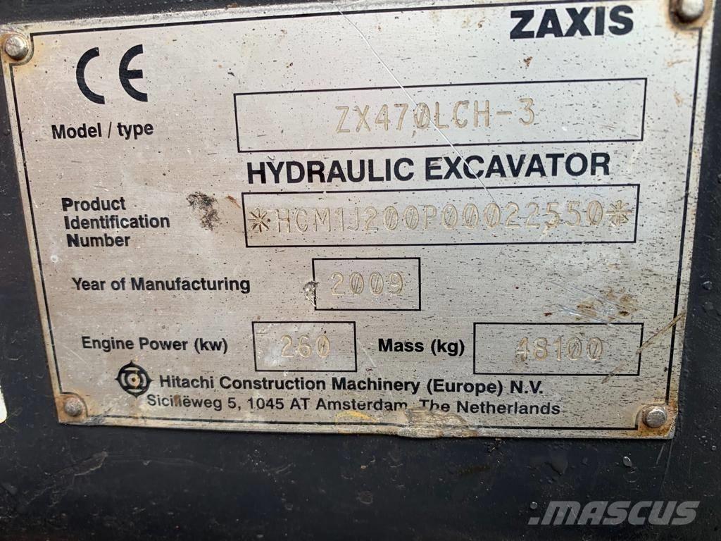  zaxis ZX470LCH-3 Escavadoras de rastos