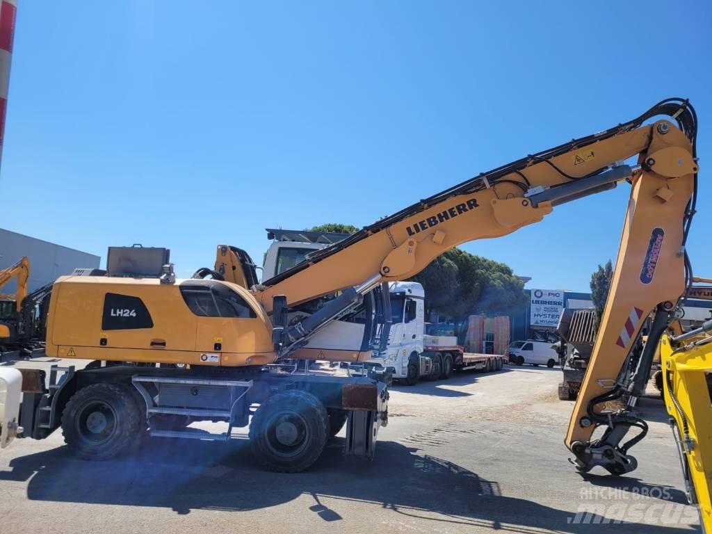 Liebherr LH 24 Escavadoras de rodas