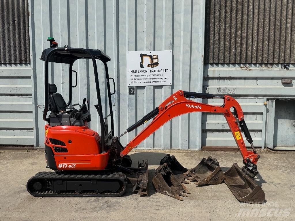 Kubota U 17 Mini Escavadoras <7t