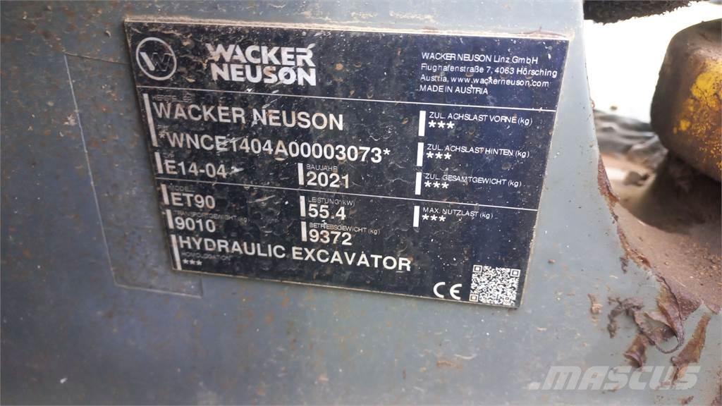 Wacker Neuson ET90 Escavadoras de rastos