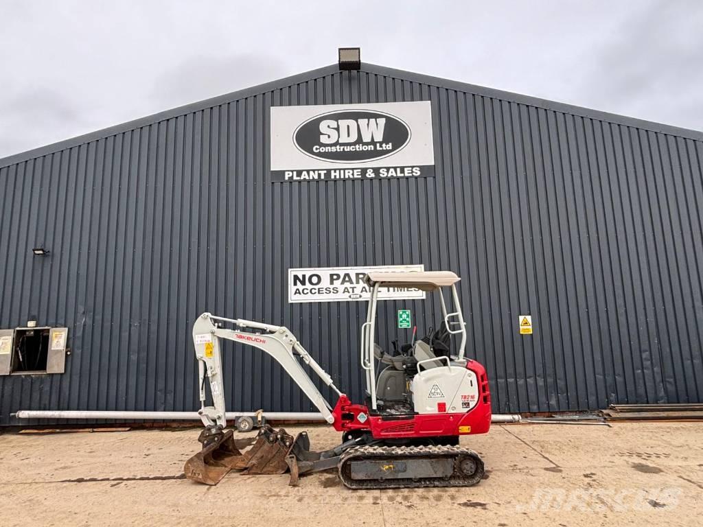 Takeuchi TB 216 Mini Escavadoras <7t