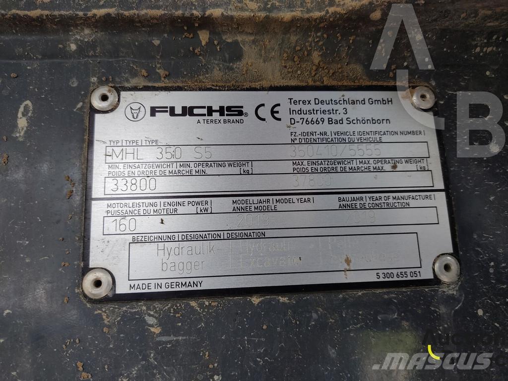 Fuchs MHL 350 Manipuladores de resíduos / indústria