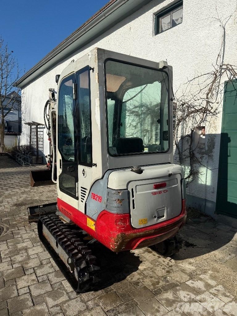 Takeuchi TB 219 Mini Escavadoras <7t