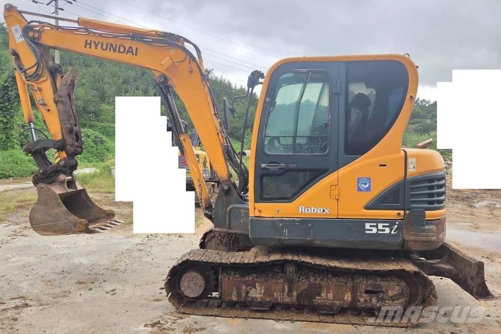 Hyundai Robex 55 Mini Escavadoras <7t
